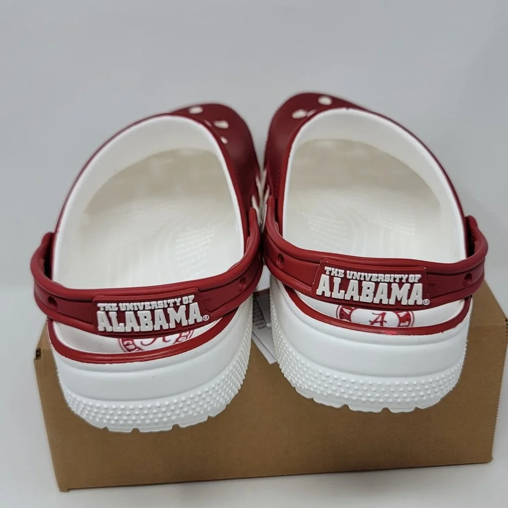 Crocs Classic Clogs University of Alabama Crimson Tide Men's‎ 9 Women's 11 Red